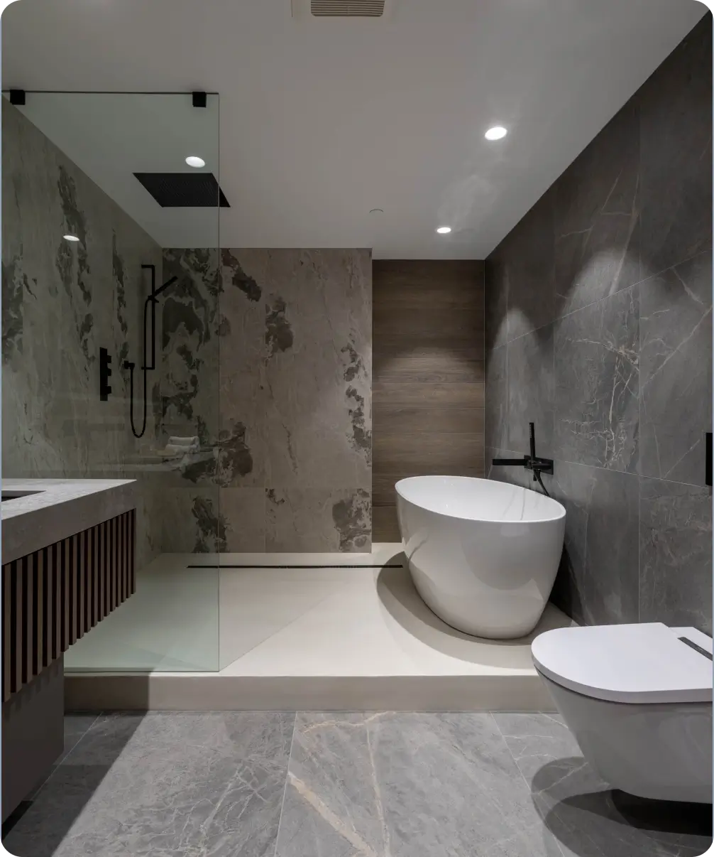 Microcement banner